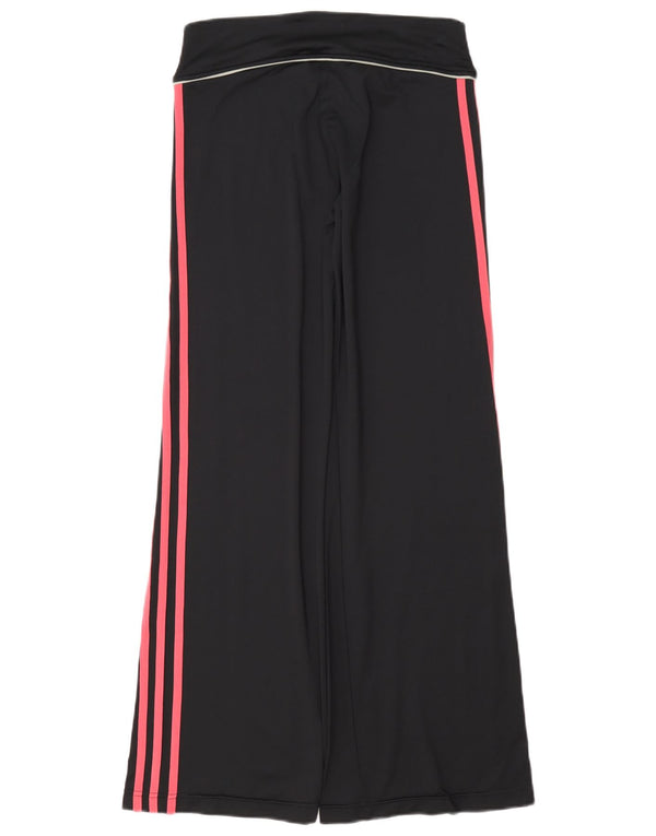 Γυναικεία αθλητική φόρμα Adidas παντελόνι UK 10 Small Black Nylon
