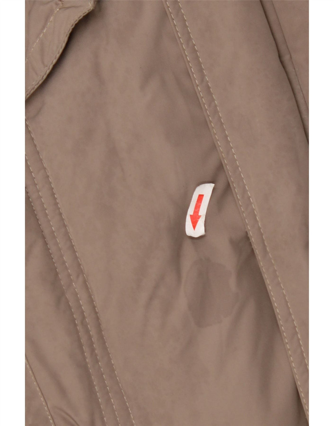 Kappa Ανδρικό μπουφάν με κουκούλα UK 42 XL Beige Polyester