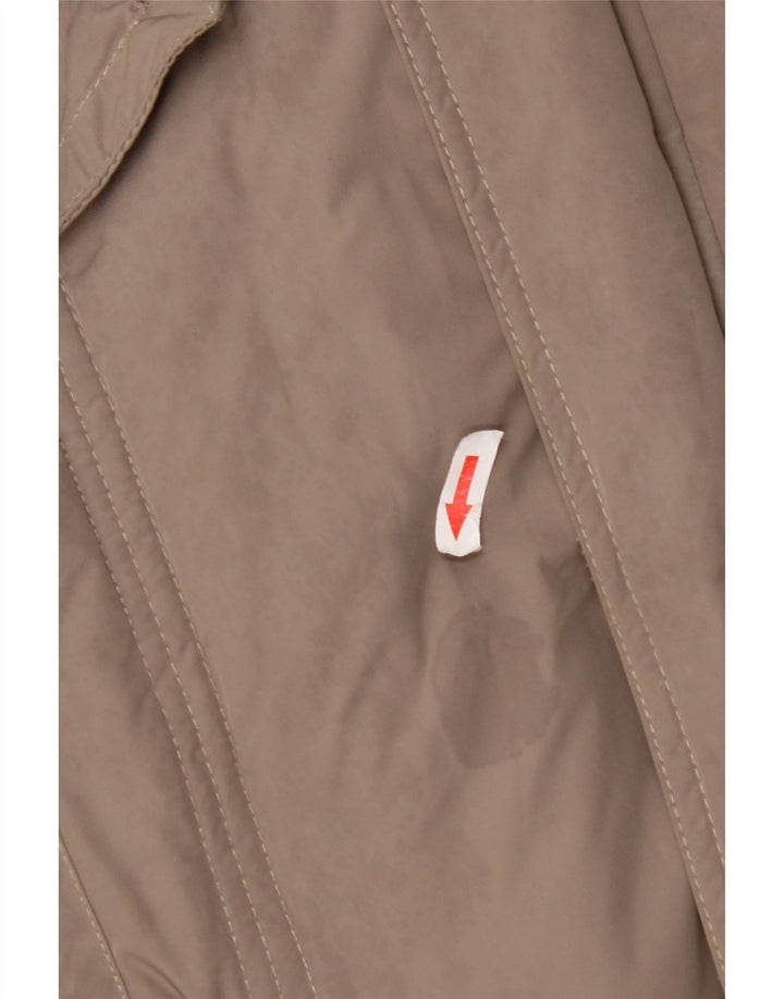 Kappa Ανδρικό μπουφάν με κουκούλα UK 42 XL Beige Polyester