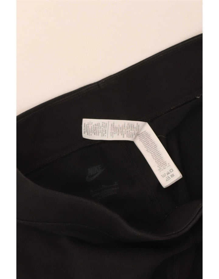 Γυναικεία κολάν Nike Crop UK 12 μεσαίο μαύρο βαμβακερό
