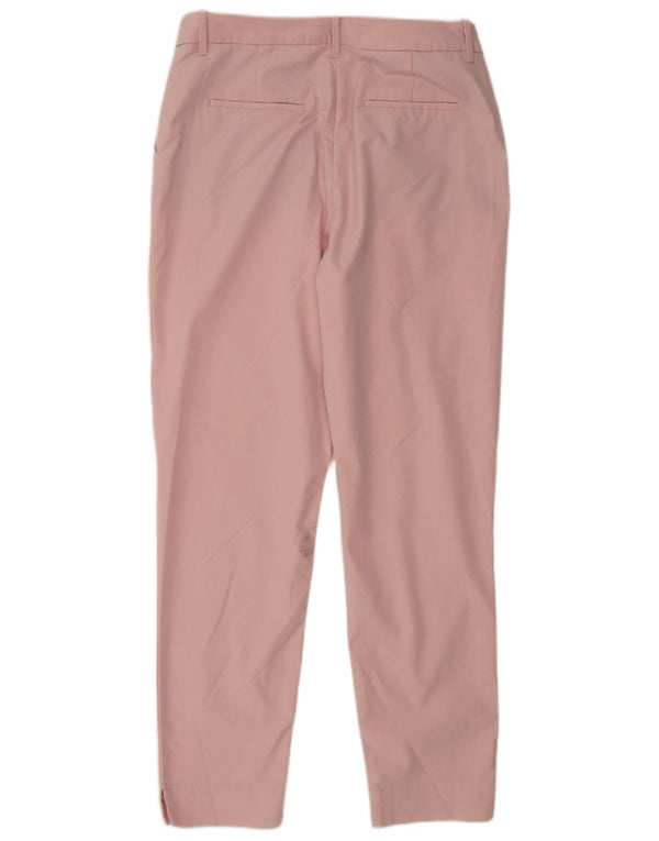 Γυναικείο ψηλόμεσο παντελόνι Chino Marks & Spencer UK 12 Medium W30 L30 Pink