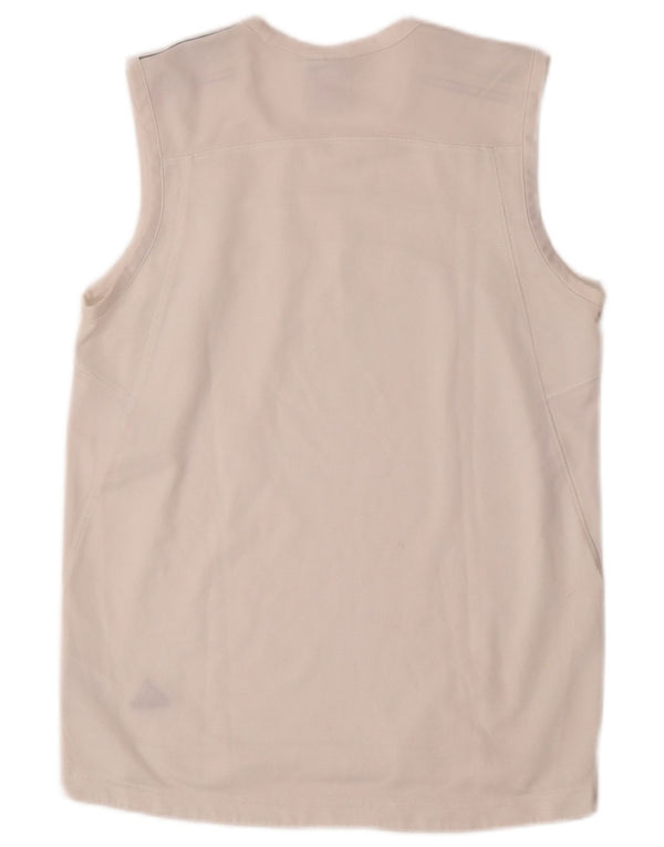 Adidas Ανδρικό γιλέκο Climacool Top Small White Polyester