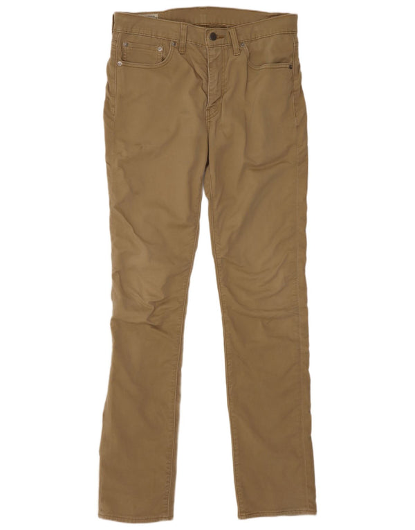 Ανδρικό Levi's Slim Fit Casual Παντελόνι W32 L32 Χακί Βαμβακερό