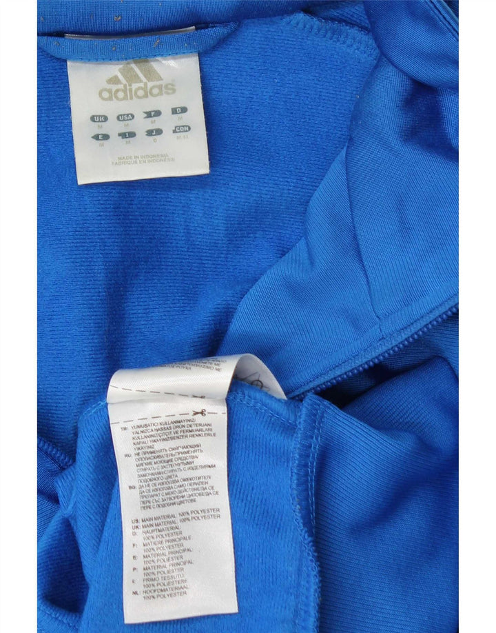 Ανδρική αθλητική φόρμα Adidas Top Jacket μεσαίου μπλε χρώματος πολυεστέρας