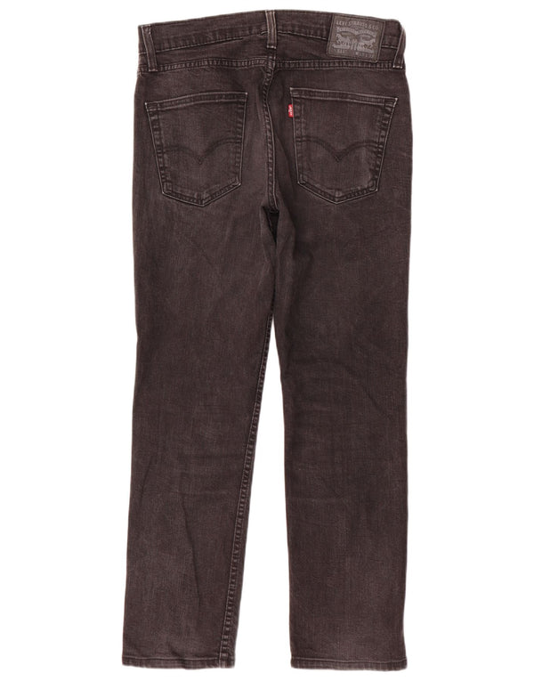Levi's Mens 511 Slim Jeans W33 L28 Γκρι βαμβακερό