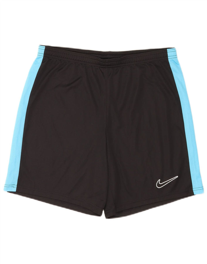 Ανδρικό Nike Dri Fit Slim αθλητικό σορτς με μεγάλο μαύρο χρώμα πολυεστέρα