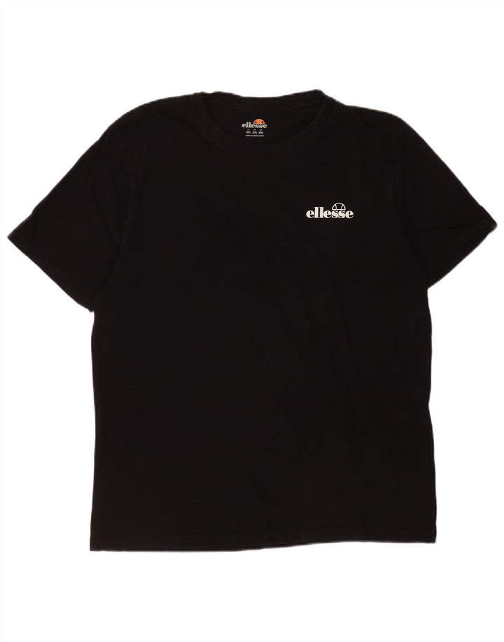 Ellesse Ανδρικό T-Shirt Top 2XL Μαύρο βαμβακερό
