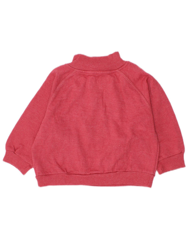 Γραφικό φούτερ με φερμουάρ Dkny Baby Boys, 9-12 μηνών, κόκκινο βαμβακερό