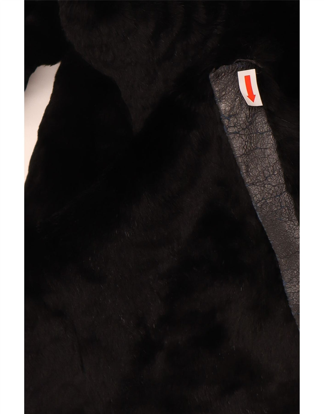 VINTAGE Γυναικείο Μπουφάν UK 14 Medium Μαύρο