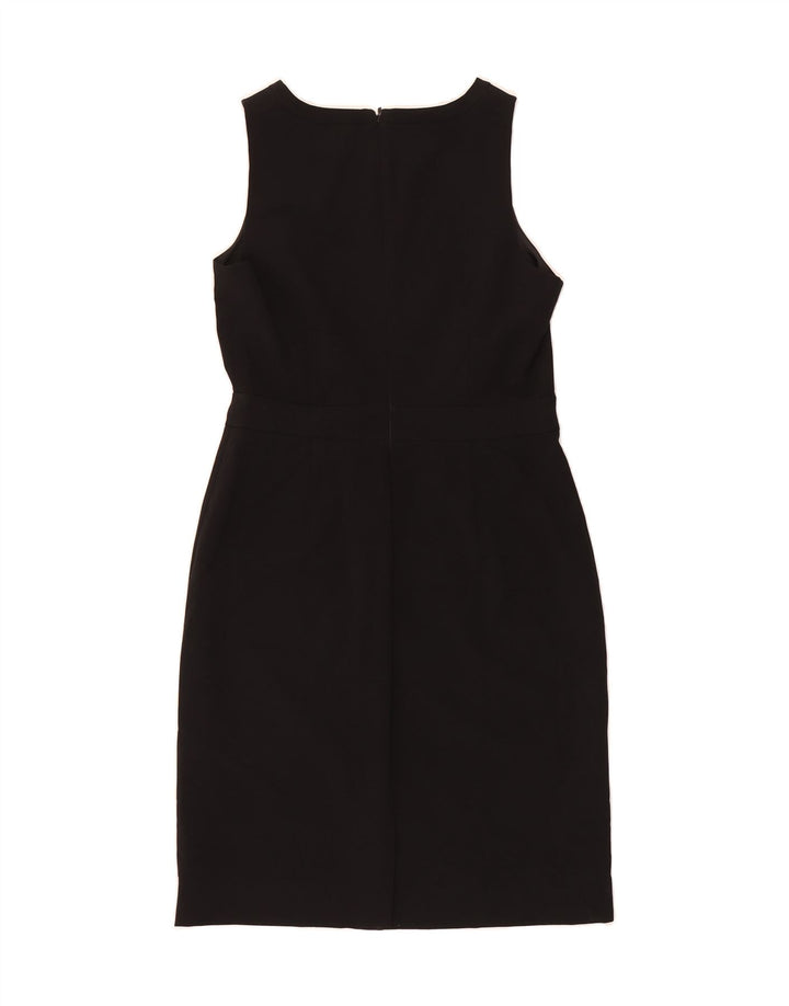 J. CREW Womens Sleeveless Sheath Dress US 6 Medium Black Polyester Vintage J. Crew and Second-Hand J. Crew from Messina Hembry 