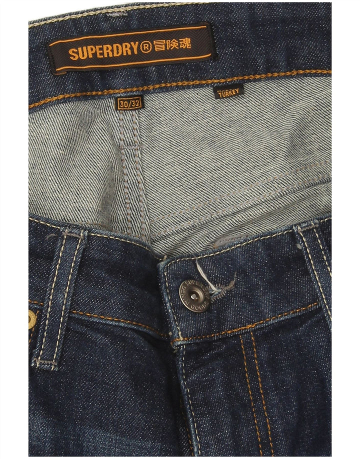 Ανδρικό Slim Jeans Superdry W30 L32 Blue Cotton