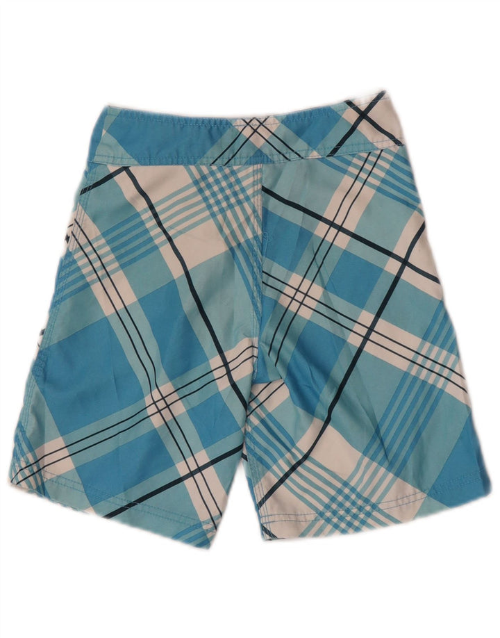 Γραφικό σορτς κολύμβησης Hurley Boys 5-6 ετών Blue Check Polyester