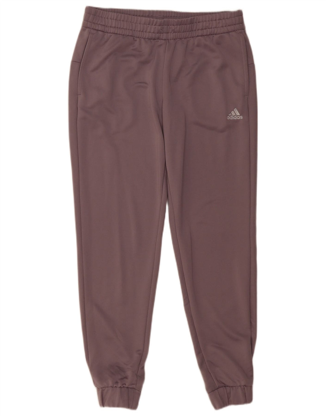 Γυναικεία αθλητική φόρμα ADIDAS Παντελόνι Joggers UK 16/18 Large Purple Polyester