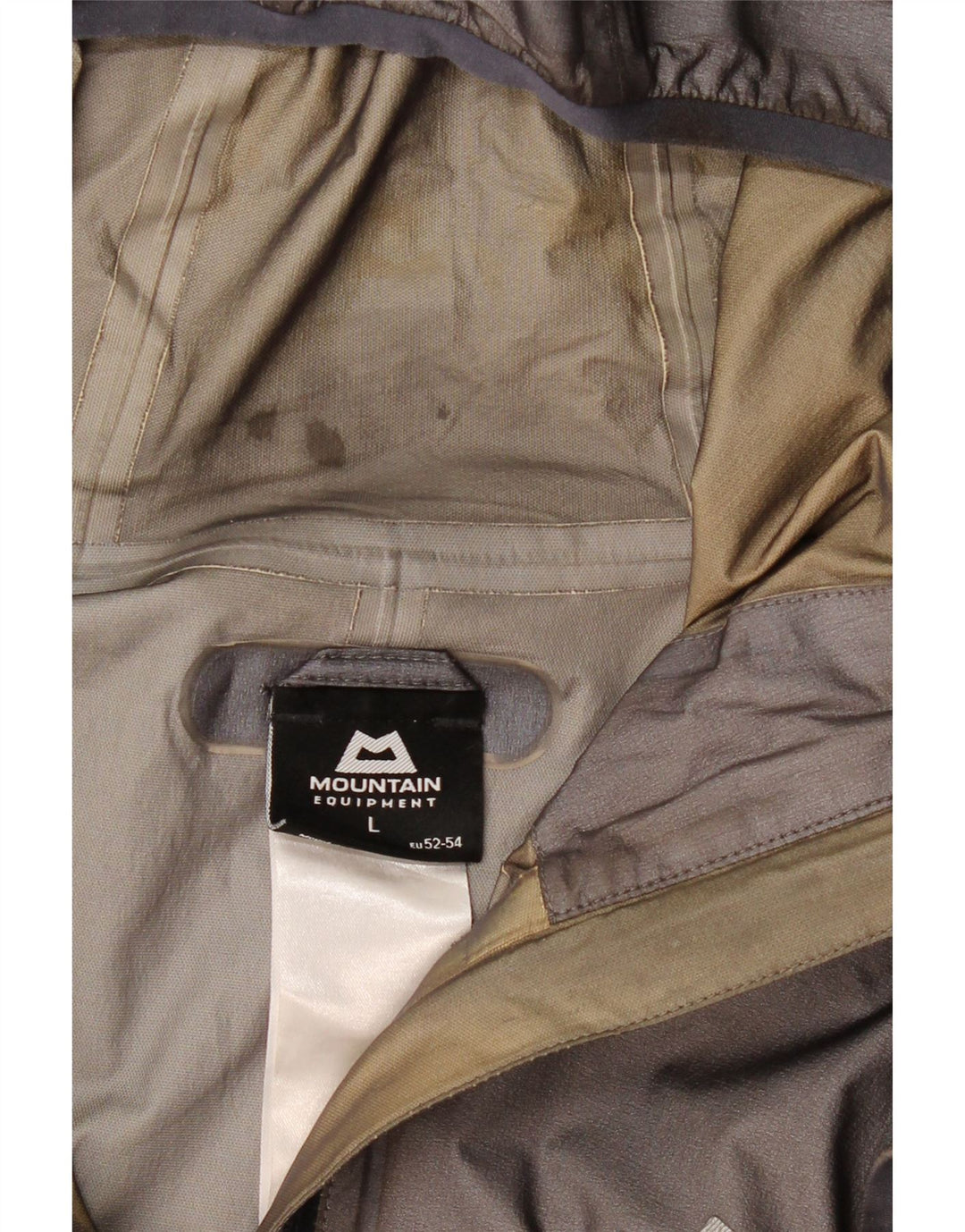 MOUNTAIN EQUIPMENT Γυναικείο μπουφάν βροχής με κουκούλα UK 14 Large Grey
