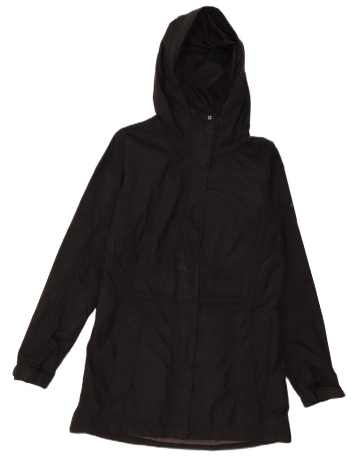 Columbia Γυναικείο μπουφάν βροχής με κουκούλα Omni-Tech UK 14 Medium μαύρο νάιλον