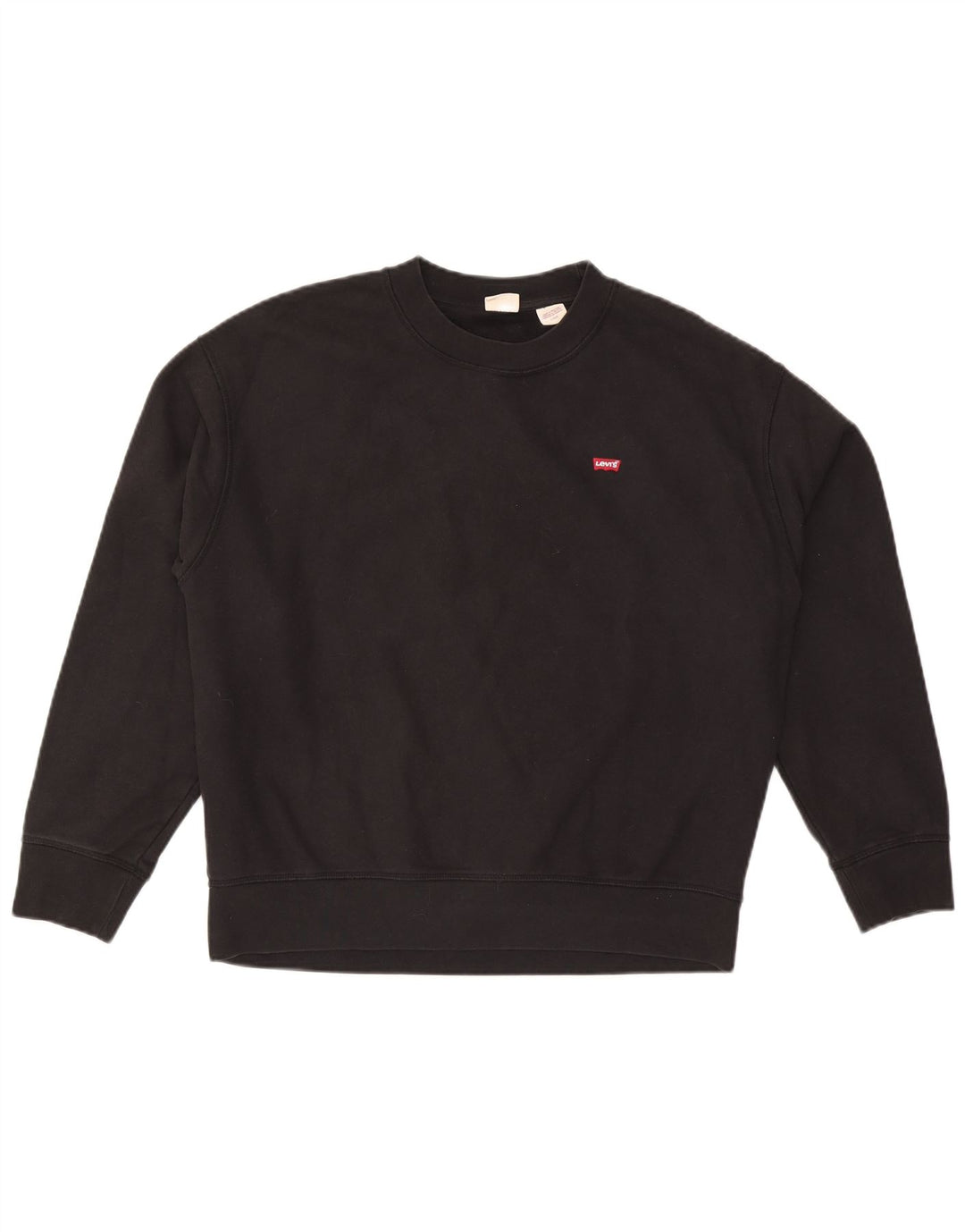 Ανδρικό φούτερ Levi's Jumper μεγάλο μαύρο βαμβακερό