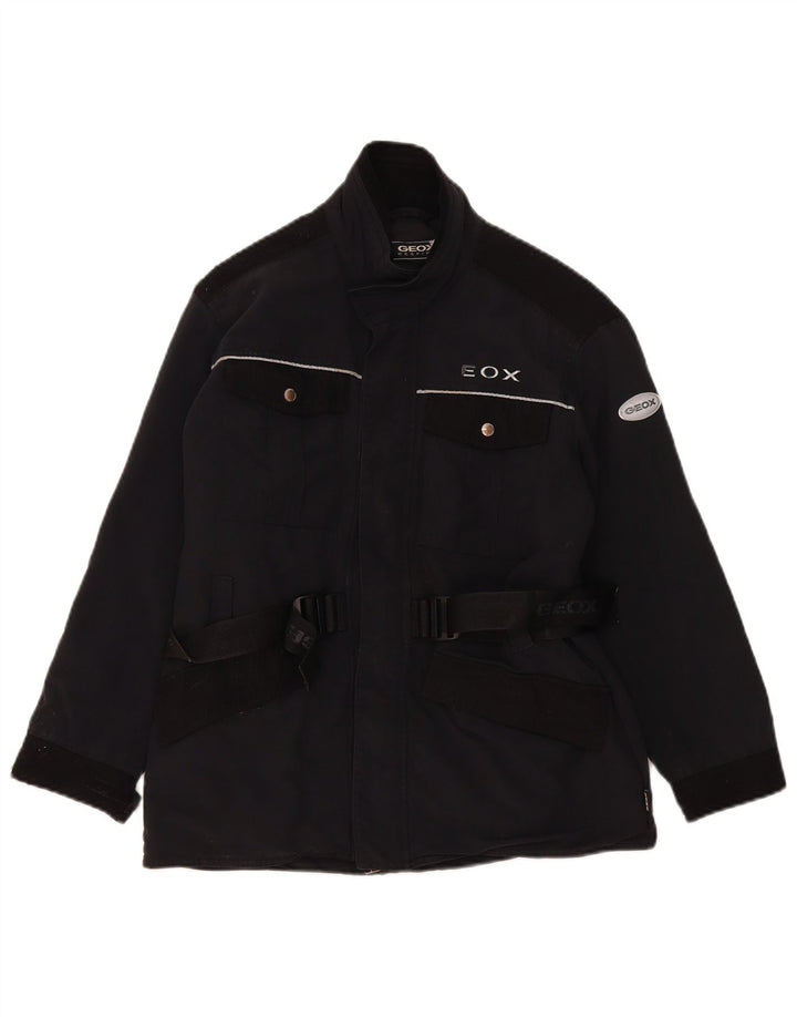 Μπουφάν Geox Boys Respira Racer 11-12 Years Black Polyester