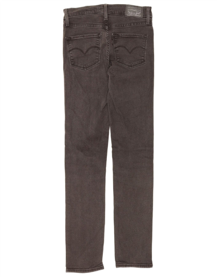 LEVI'S Womens 312 Shaping Slim Jeans W26 L30 Γκρι βαμβακερό