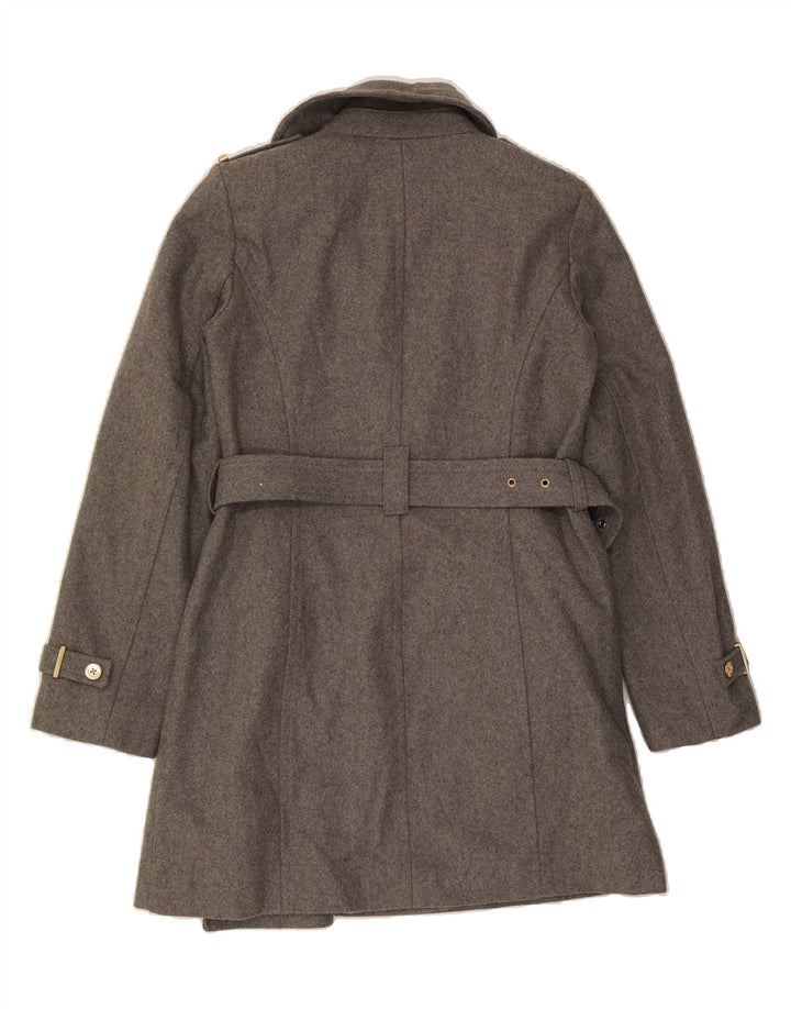 MICHAEL KORS Womens Overcoat US 6 Medium Grey Wool Vintage Michael Kors and Second-Hand Michael Kors from Messina Hembry 