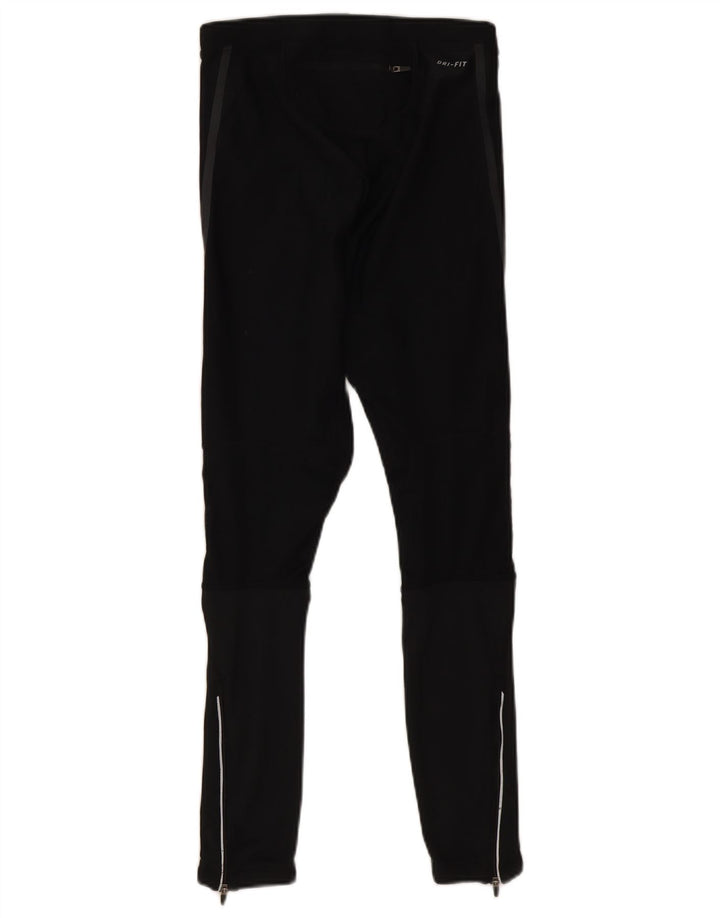 Γυναικεία κολάν Nike Dri Fit UK 12 μεσαίου μαύρου πολυεστέρα