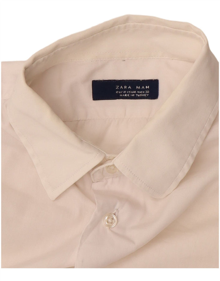 ZARA Mens Shirt Medium White