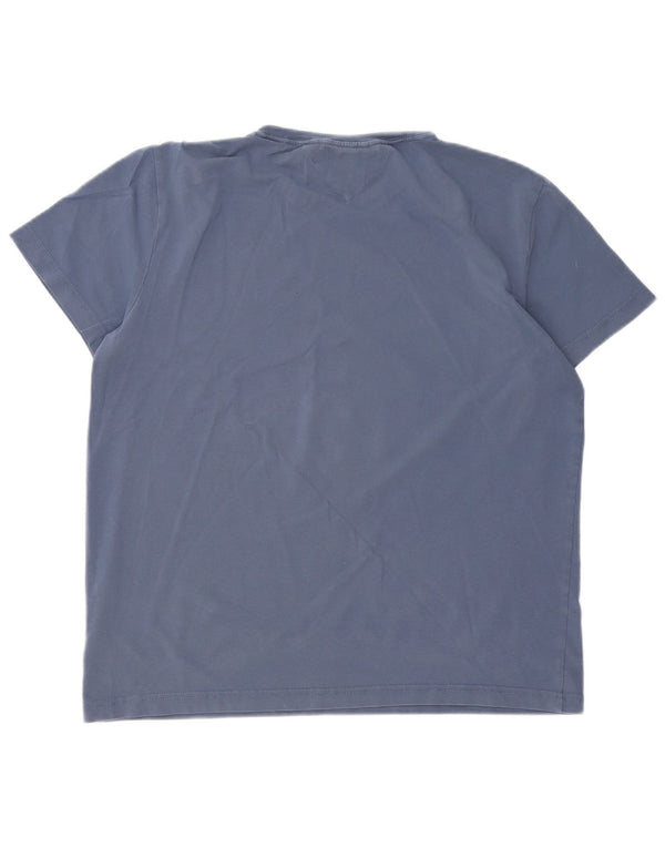 TOMMY HILFIGER Γυναικείο T-Shirt Slim Fit Top UK 18 XL Μπλε βαμβακερό