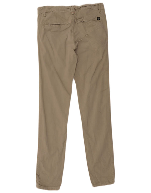 Zara Ανδρικό παντελόνι Chino Slim EU 38 Small W31 L31 Μπεζ βαμβακερό
