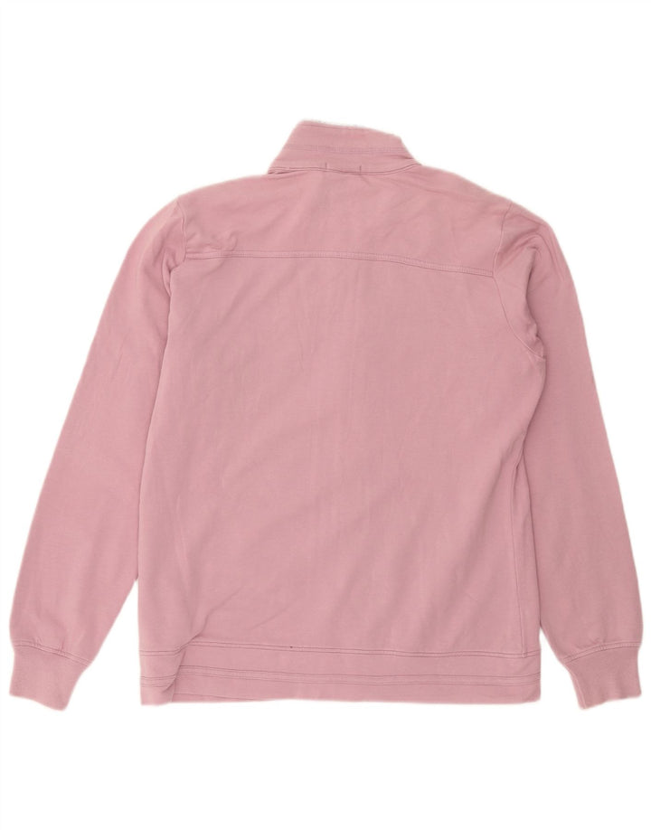 Champion Womens Easy Fit Graphic Top Jacket UK 14 Medium Pink