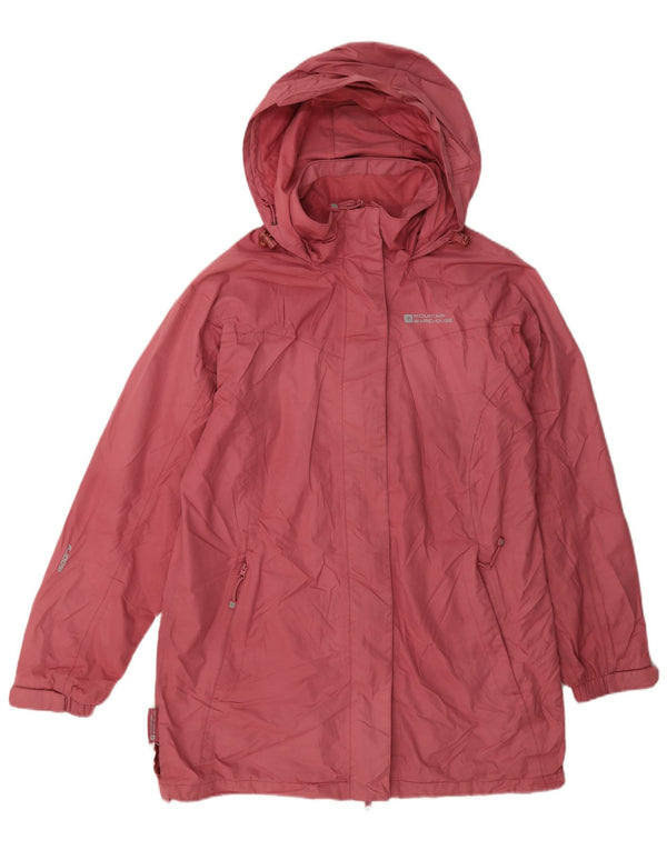 Mountain Warehouse Γυναικείο Αδιάβροχο με κουκούλα UK 14 Large Pink Polyester