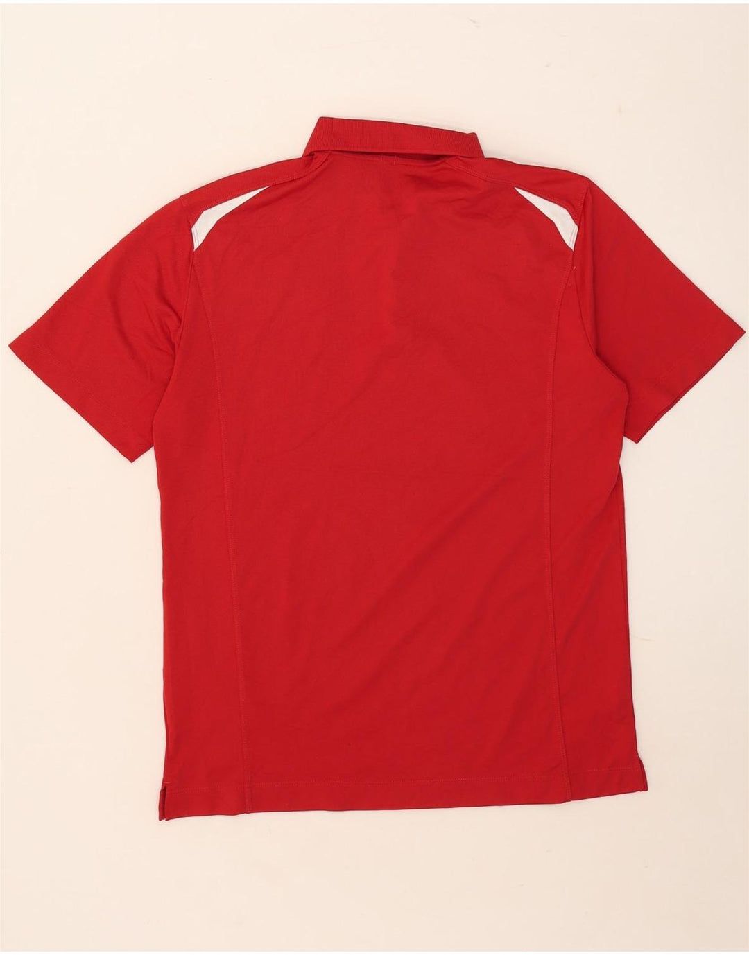 Ανδρικό μπλουζάκι Nike Dri Fit Polo Medium Red Colorblock Πολυεστέρας