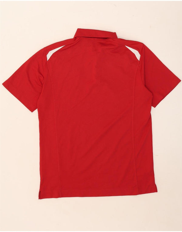 Ανδρικό μπλουζάκι Nike Dri Fit Polo Medium Red Colorblock Πολυεστέρας