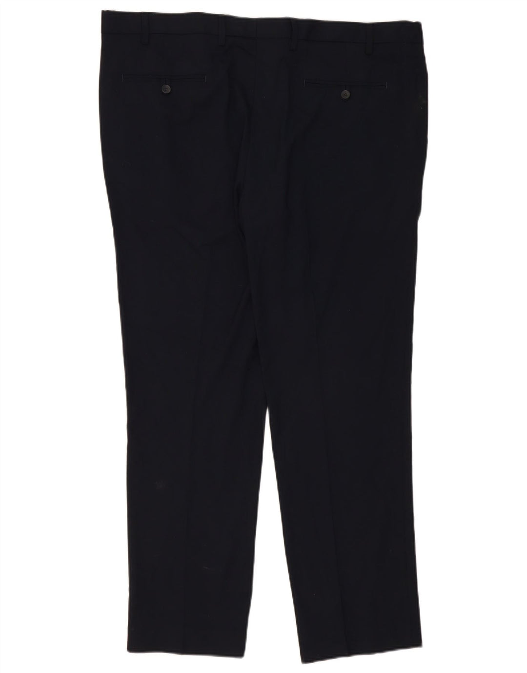 Ανδρικό παντελόνι Chino Marks & Spencer W42 L31 Navy Blue Polyester
