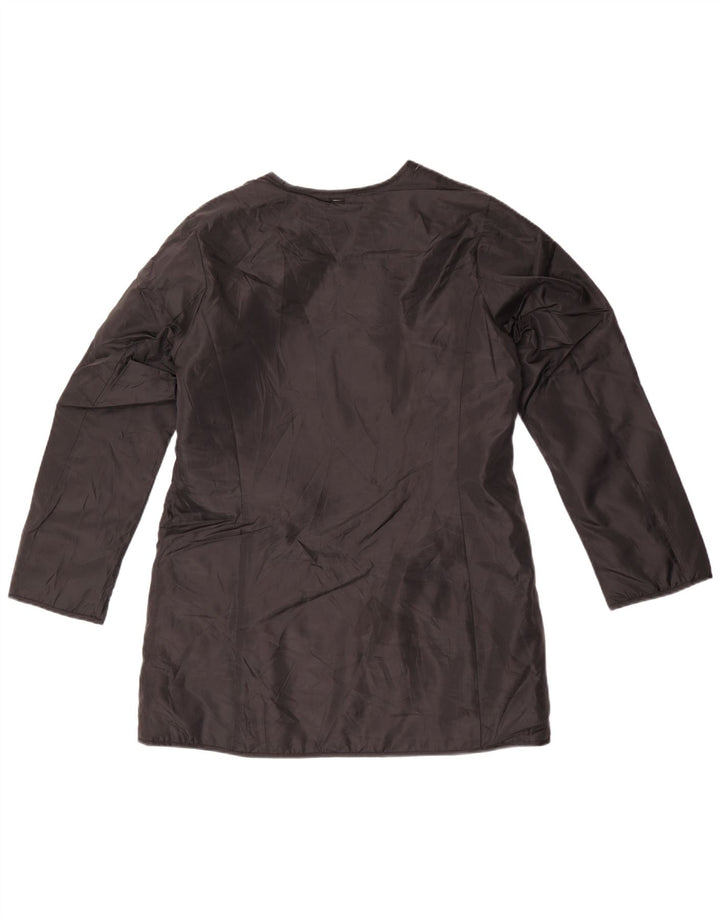 Eddie Bauer Γυναικείο Bomber Jacket UK 14 Medium Black Polyester