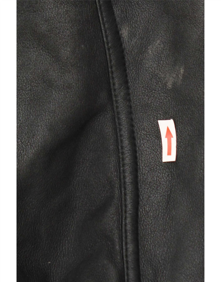 Vintage Γυναικείο Shearling Jacket IT 46 Large Black Shearling