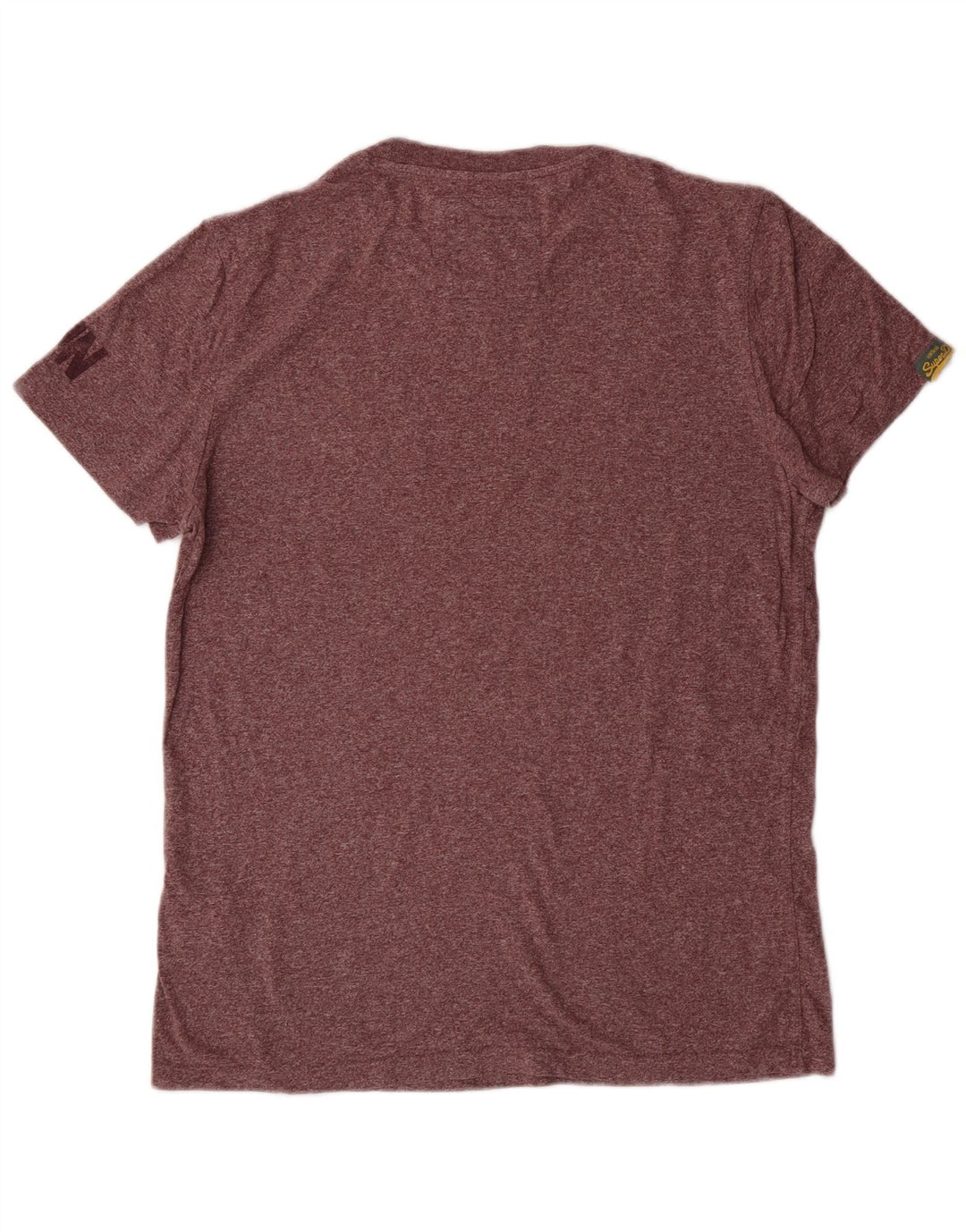 Γυναικείο γραφικό μπλουζάκι Superdry Top Large Maroon βαμβακερό