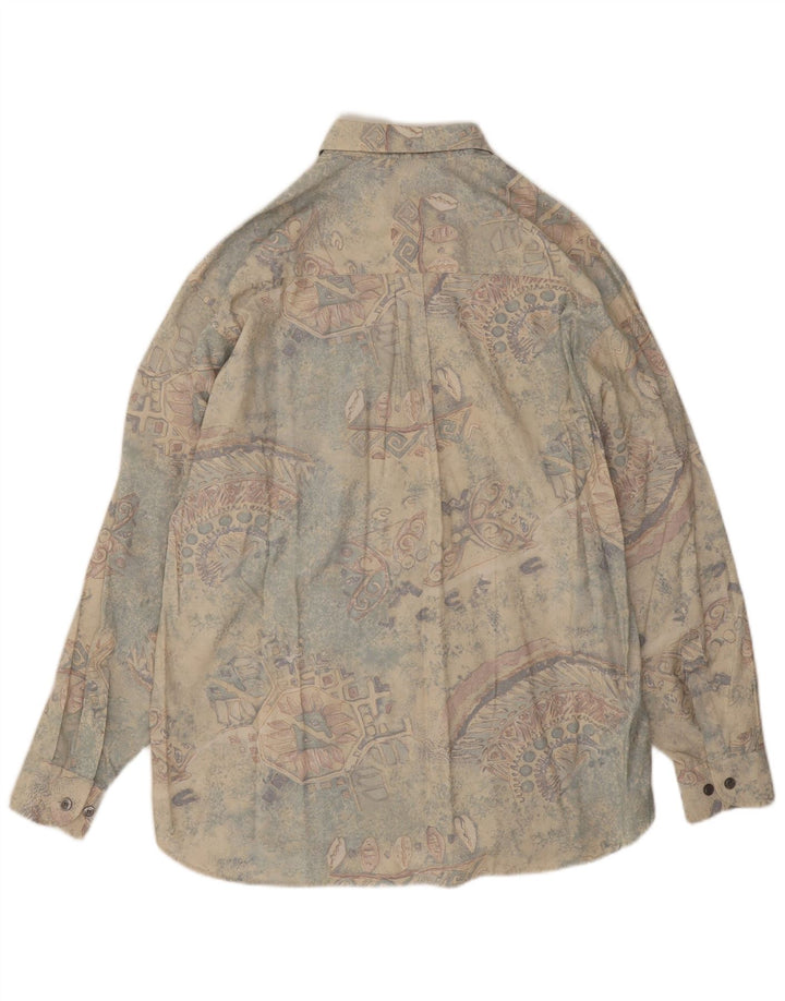 Club D'Amingo Ανδρικό πουκάμισο Abstract Pattern Μέγεθος 41/42 Μεγάλο πολύχρωμο