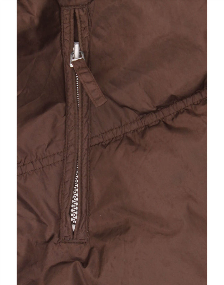 ELLESSE Ανδρικό μπουφάν με επένδυση UK 42 XL καφέ πολυαμίδιο