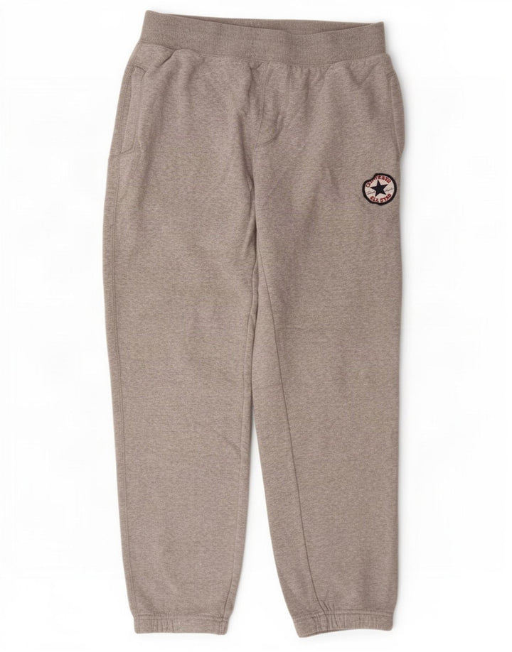 Ανδρική φόρμα Converse Παντελόνι Joggers Μεσαίο Γκρι Βαμβακερό
