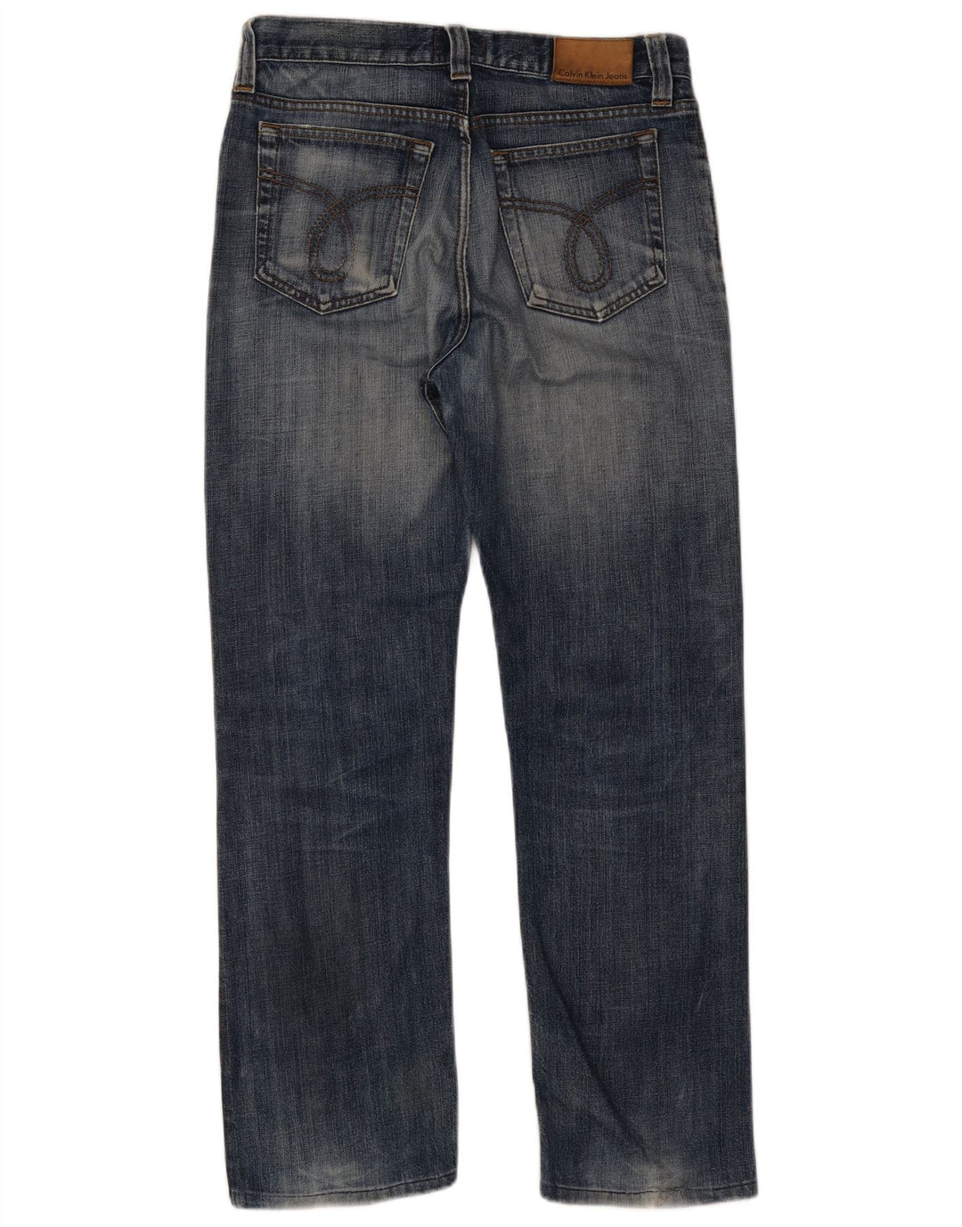 Ανδρικό τζιν Calvin Klein Distressed Cropped W30 L23 Blue