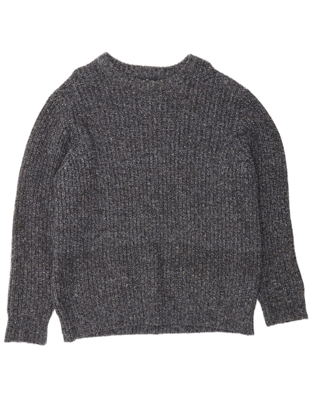 Marks & Spencer Ανδρικό Μπλε Harbour Boat Neck Jumper πουλόβερ Μεγάλο Navy Blue