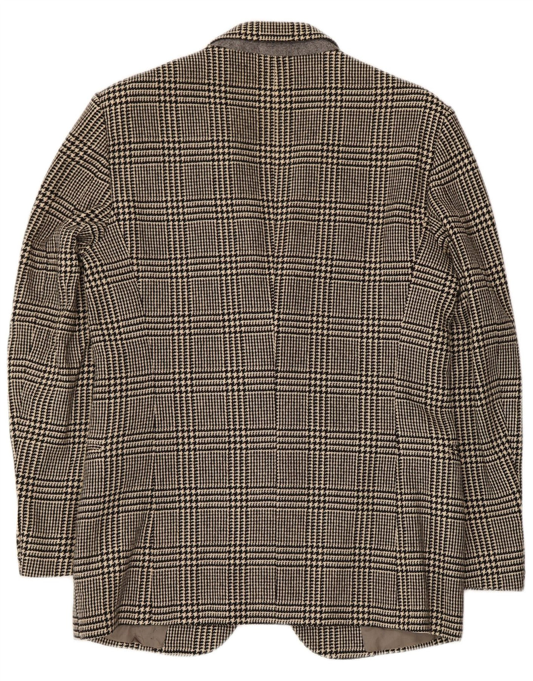 Jack Emerson Ανδρικό σακάκι με 2 κουμπιά UK 36 Small Black Houndstooth