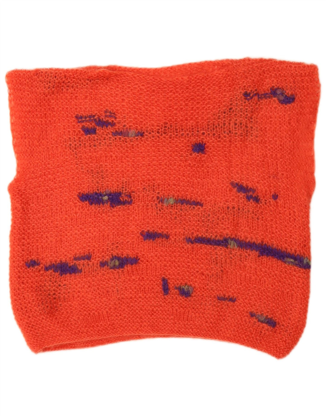 VINTAGE Γυναικείο Γιλέκο Tank Top UK 1Medium Orange