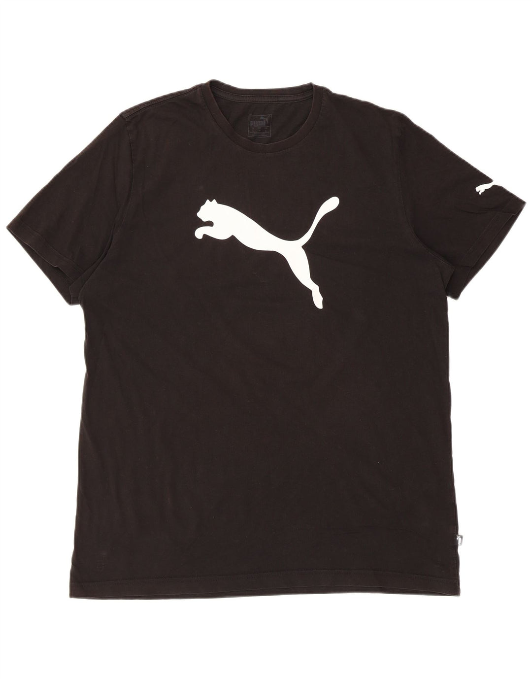 Ανδρικό γραφικό T-Shirt PUMA Top XL Μαύρο βαμβακερό