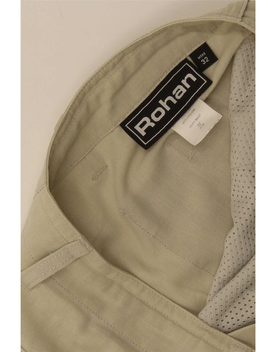 Ανδρικό σορτς Rohan Casual Medium W32 Χακί Λινό