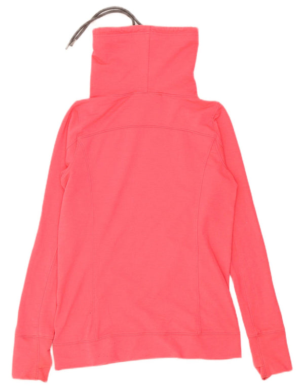 Under Armour Γυναικεία φούτερ με ρολό λαιμόκοψη Jumper UK 10 Small Pink Polyester