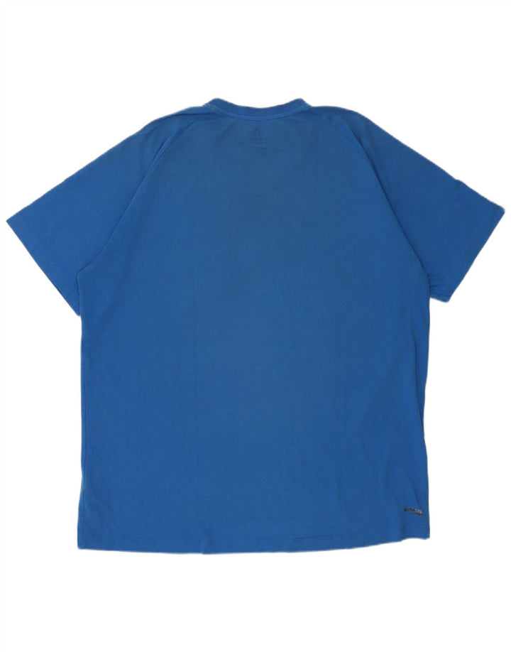 Ανδρικό T-Shirt Adidas Top XL Μπλε βαμβακερό