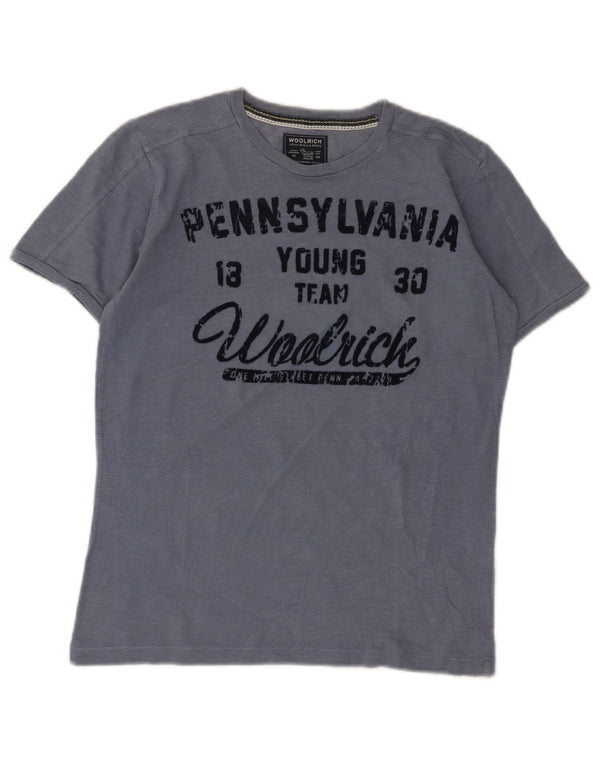 Woolrich Boys Graphic T-Shirt Top 11-12 Years Blue