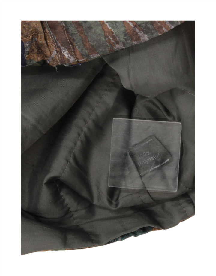 VINTAGE Womens Abstract Pattern Windbreaker Coat UK 16 Large Multicoloured Vintage Vintage and Second-Hand Vintage from Messina Hembry 