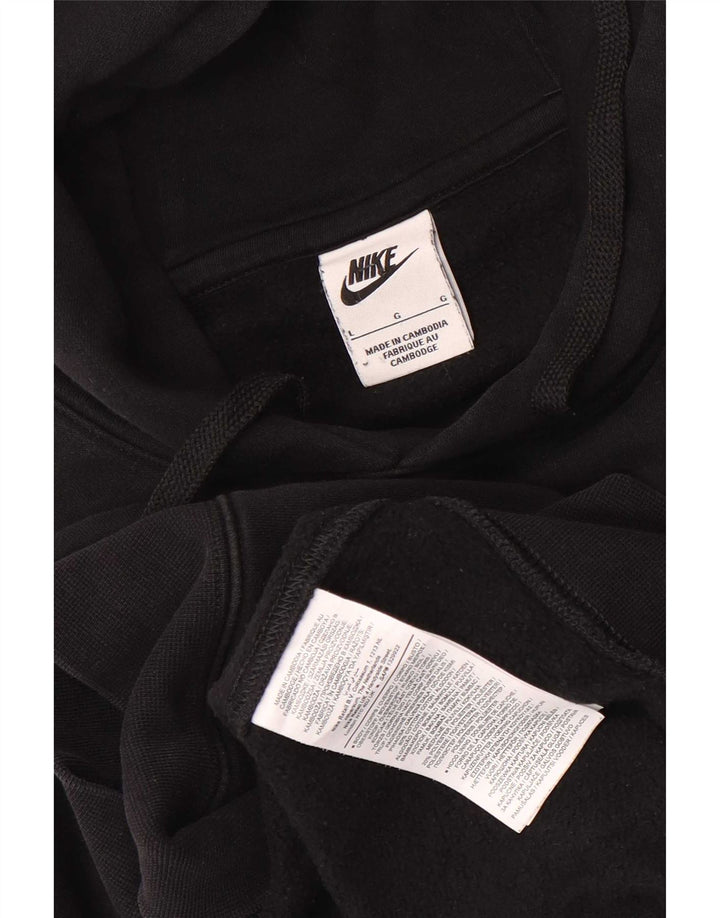 Ανδρικό φούτερ Nike, μεγάλο μαύρο βαμβακερό