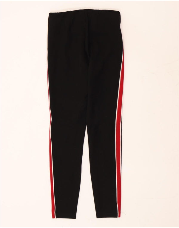 Zara Γυναικεία κολάν Trafaluc UK 8 Small Black ριγέ